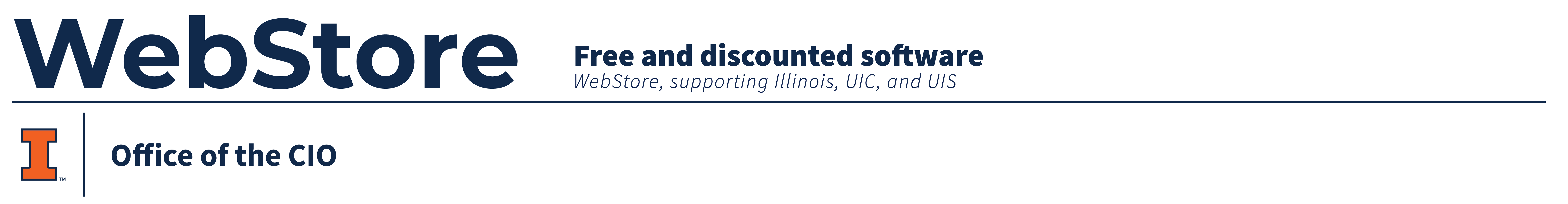 WebStore Header